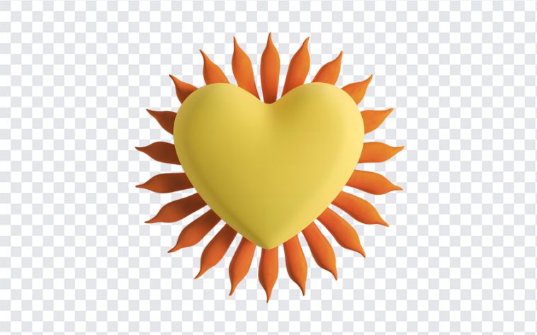 Heart Sun, Heart, Heart Sun PNG, Sun PNG, PNG, PNG Images, Transparent Files, png free, png file, Free PNG, png download,