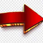 Red and Gold Arrow, Red and Gold, Red and Gold Arrow PNG, Arrow PNG, Gold Arrow PNG, Red Arrow PNG, PNG, PNG Images, Transparent Files, png free, png file, Free PNG, png download,