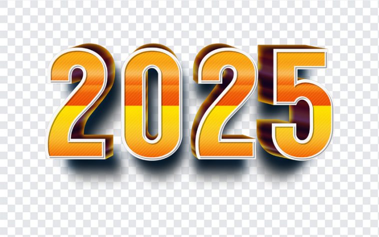 2025 Year, 2025, 2025 Year PNG, Happy New Year, PNG, PNG Images, Transparent Files, png free, png file, Free PNG, png download,