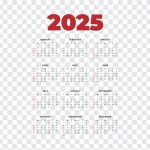 2025 Calendar, 2025, 2025 Calendar PNG, Year 2025, Blank Calendar 2025, Calendar PNG, PNG, PNG Images, Transparent Files, png free, png file, Free PNG, png download,