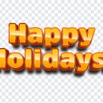 Happy Holidays 3D Text, Happy Holidays 3D, Happy Holidays 3D Text PNG, Happy Holidays, 3D Text PNG, Greetings, Wishes, Holiday Greetings, PNG, PNG Images, Transparent Files, png free, png file, Free PNG, png download,