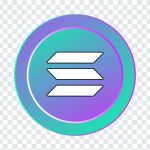 Solana Coin, Solana, Solana Coin PNG, Crypto Token, Cryptocurrency, Binance, PNG, PNG Images, Transparent Files, png free, png file, Free PNG, png download,