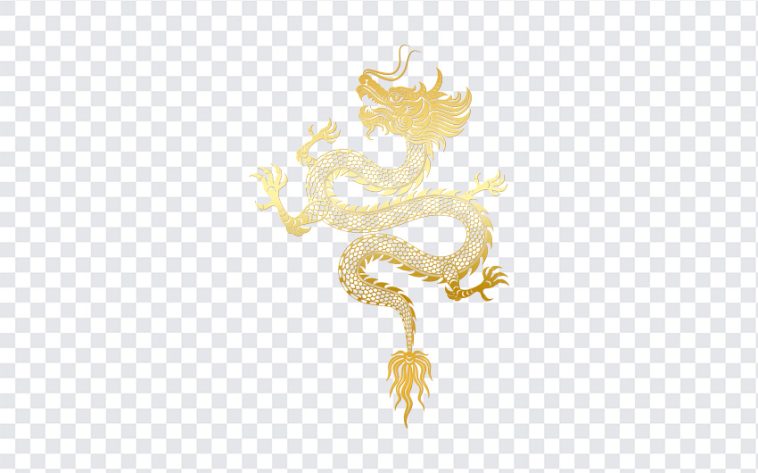 Chinese Gold Dragon, Chinese Gold, Chinese Gold Dragon PNG, Dragon PNG, Tattoo PNG, Chinese, PNG, PNG Images, Transparent Files, png free, png file, Free PNG, png download,