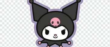 Kuromi Face, Kuromi, Kuromi Face PNG, PNG, PNG Images, Transparent Files, png free, png file, Free PNG, png download,