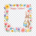 Happy Easter Frame, Happy Easter, Happy Easter Frame PNG, Easter Frame PNG, Easter, Easter Bunny PNG, Happy, PNG, PNG Images, Transparent Files, png free, png file, Free PNG, png download,