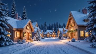 Cozy Snowy Christmas Village Background, Christmas Background, Cabin in Snow, Cozy Christmas, free Christmas wallpaper, snowy Christmas village, holiday background, festive background, winter wallpaper, cozy Christmas scene, high-resolution background, free download, commercial use background, no attribution image, Christmas wallpaper free, holiday desktop wallpaper, winter scene background, festive village background, Wallpapers, Stock Images, Royalty Free, Stock Photo,