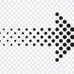 Halftone Arrow, Halftone, Halftone Arrow PNG, Arrow PNG, Black Arrow, PNG, PNG Images, Transparent Files, png free, png file, Free PNG, png download,