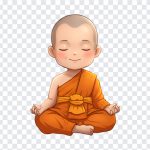 Meditating Little Monk, Monk PNG, Little Monk PNG, Meditating Little, Meditating Little Monk PNG, Meditating, PNG, PNG Images, Transparent Files, png free, png file, Free PNG, png download,