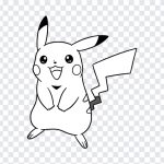 Pikachu Coloring Page, pokemon png, transparent pokemon, Pikachu Coloring, Pikachu Coloring Page PNG, Coloring Page PNG, Pokemon, Pikachu, PNG, PNG Images, Transparent Files, png free, png file, Free PNG, png download,