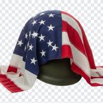 USA Flag On Soldier Helmet, USA Flag On Soldier Helmet PNG, USA Flag, American Flag, USA, America, Soldier Helmet PNG, PNG, PNG Images, Transparent Files, png free, png file, Free PNG, png download,
