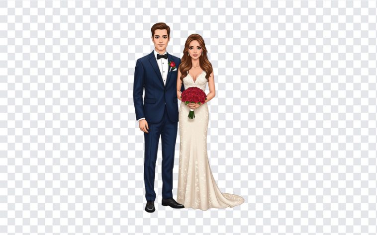 Wedding Couple, Wedding, Wedding Couple PNG, Couple PNG, Marriage PNG, PNG Images, Transparent Files, png free, png file, Free PNG, png download,