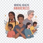 Mental Health Awareness, Mental Health, Health Awareness PNG, Mental Health Awareness PNG, Mental, PNG, PNG Images, Transparent Files, png free, png file, Free PNG, png download,