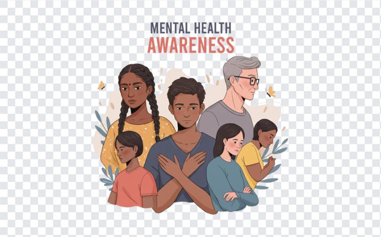Mental Health Awareness, Mental Health, Health Awareness PNG, Mental Health Awareness PNG, Mental, PNG, PNG Images, Transparent Files, png free, png file, Free PNG, png download,