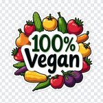 100% Vegan, Vector Sticker, 100%, 100% Vegan Vector, 100% Vegan Vector Sticker, PNG, PNG Images, Transparent Files, png free, png file, Free PNG, png download,