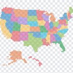 Dotted Map of USA, USA PNG, United States of America, Dotted Map of, Dotted Map of USA PNG, Dotted Map, Map of USA PNG, PNG, PNG Images, Transparent Files, png free, png file, Free PNG, png download,