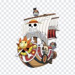 Onepiece Anime Luffy's Thousand Sunny Ship, Strawhat Pirates, Pirate Ship, Once Piece Anime. Anime, Manga, Japan, Luffy's Ship, Thousand Sunny Ship PNG, Onepiece Anime , PNG, PNG Images, Transparent Files, png free, png file, Free PNG, png download,