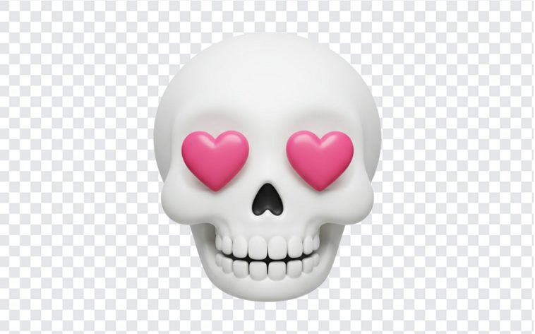 Skull Heart Eyes Emoji, Emoji PNG, Skull Emoji PNG, Heart Eyes Emoji PNG, Skull Heart Eyes, Skull Heart Eyes Emoji PNG, Skull Heart, PNG, PNG Images, Transparent Files, png free, png file, Free PNG, png download,