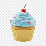 Cup Cake with Cherry, Cup Cake PNG, Cup Cake with Cherry PNG, Cup Cake, PNG, PNG Images, Transparent Files, png free, png file, Free PNG, png download,
