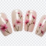 Floral Nail Art, Nail Art PNG, Aesthetic, Summer Nail Design, Floral Nail, Floral Nail Art PNG, Floral, PNG, PNG Images, Transparent Files, png free, png file, Free PNG, png download,