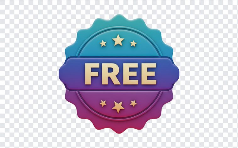 Free Badge, Free, Free Badge PNG, Sale, PNG, PNG Images, Transparent Files, png free, png file, Free PNG, png download,