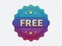 Free Badge, Free, Free Badge PNG, Sale, PNG, PNG Images, Transparent Files, png free, png file, Free PNG, png download,