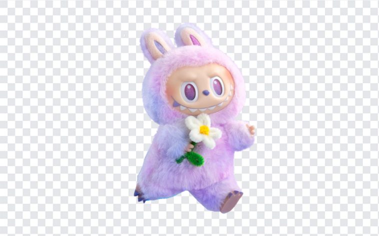 Purple Labubu, Purple, Purple Labubu PNG, Labubu PNG, Transparent Labubu, Soft Toy, Plush Toy, PNG, PNG Images, Transparent Files, png free, png file, Free PNG, png download,
