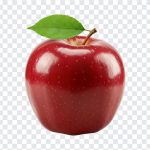 Red Apple, Red, Red Apple PNG, Apple PNG, PNG, PNG Images, Transparent Files, png free, png file, Free PNG, png download,