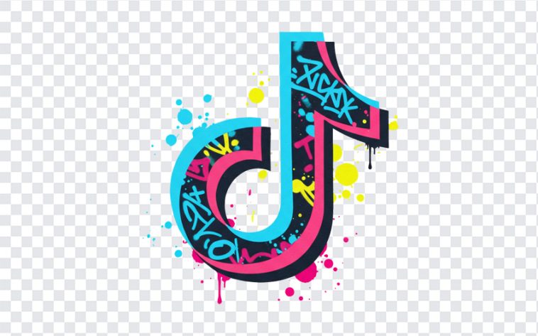 Tiktok Graffiti Logo, Tiktok Graffiti, Tiktok Graffiti Logo PNG, Tiktok, PNG, PNG Images, Transparent PNG Images, png free, png file, Free PNG, png download,