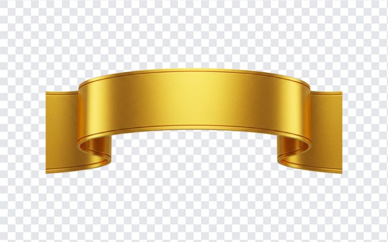 Gold Banner, Gold, Gold Banner PNG, Banner PNG, Ribbon, Ggold Ribbon, PNG, PNG Images, Transparent PNG Images, png free, png file, Free PNG, png download,