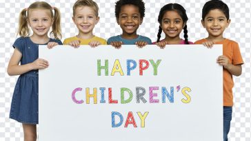 Happy Children's Day Board, Happy Children's Day, Happy Children's Day Board PNG, Happy Children's, PNG, PNG Images, Transparent PNG Images, png free, png file, Free PNG, png download,
