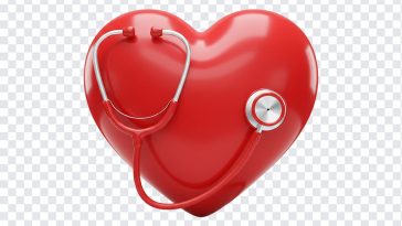 Red Heart PNG, Heart PNG, Heart with a Stethoscope PNG, Medical Logo, Medical heart, PNG, PNG Images, Transparent PNG Images, png free, png file, Free PNG, png download,