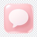 Pink Glass Apple iOS Message Icon, Message Icon, Glass Message Icon, Pink Glass Apple iOS Message, Glass Apple iOS Message, Apple iOS, PNG, PNG Images, Transparent PNG Images, PNG Free, PNG File, Free PNG, PNG Download,