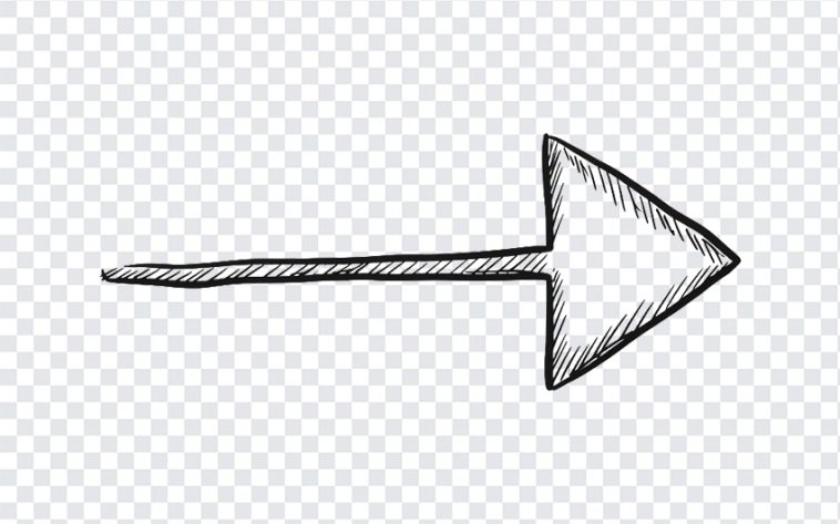 Sketched Arrow, Arrow, Black Arrow, Handdrawn Arrow, Sketched, Sketched Arrow PNG, Arrow PNG, PNG, PNG Images, Transparent PNG Images, png free, png file, Free PNG, png download,