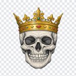 Skull with Gold Crown, DTF Printing, DTF Design, FREE DTF Artworks, Tshirt Prints, Gold Crown PNG, Skull with Gold Crown PNG, Skull PNG, PNG, PNG Images, Transparent PNG Images, png free, png file, Free PNG, png download,