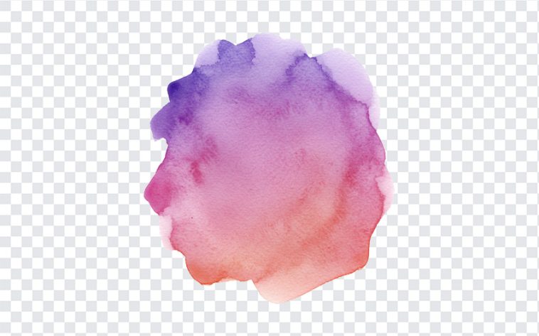 Watercolor Stain, Watercolor, Watercolor Stain PNG, Purple and Peach, Purple Color, PNG, PNG Images, Transparent PNG Images, png free, png file, Free PNG, png download,