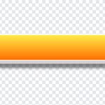 3D button design with glossy finish isolated on transparent background