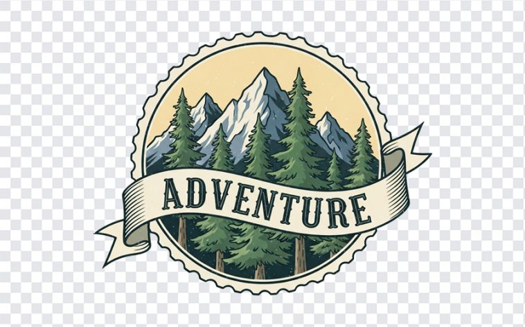 Mountain Adventure Badge, Adventure, Tshirt Designs, Adventure Badge PNG, Mountain Adventure, Mountain Adventure Badge PNG, Mountain, PNG, PNG Images, Transparent PNG Images, png free, png file, Free PNG, png download,
