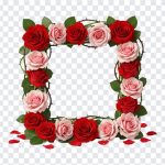 Rose Flowers Frame, Flowers Frame PNG, Rose Frame, Frame PNG, Rose Flowers, Rose Flowers Frame PNG, Rose, PNG, PNG Images, Transparent PNG Images, png free, png file, Free PNG, png download,