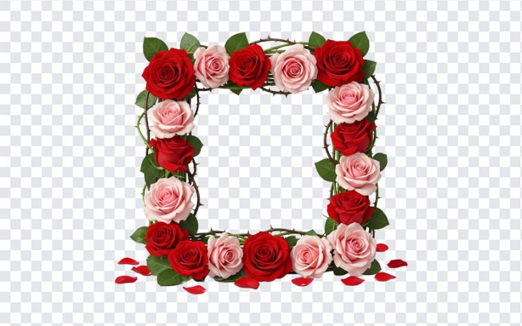 Rose Flowers Frame, Flowers Frame PNG, Rose Frame, Frame PNG, Rose Flowers, Rose Flowers Frame PNG, Rose, PNG, PNG Images, Transparent PNG Images, png free, png file, Free PNG, png download,