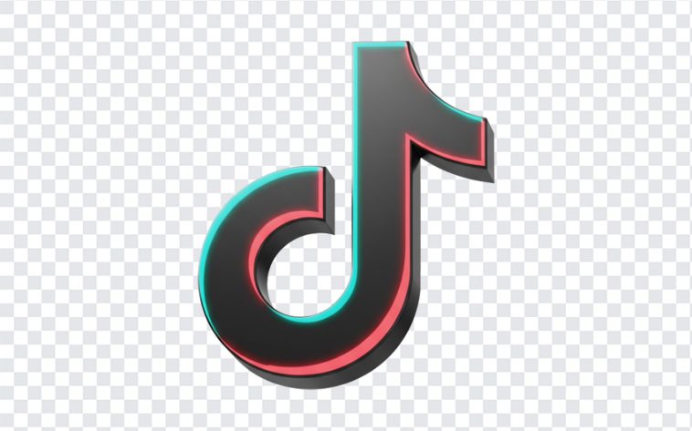 TikTok Logo 3D Render, TikTok Logo 3D, TikTok Logo 3D Render PNG, TikTok Logo, PNG, PNG Images, Transparent PNG Images, png free, png file, Free PNG, png download,