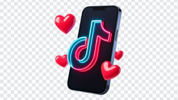 Tiktok Logo on 3D Mobile, Tiktok Logo on 3D, Tiktok Logo on 3D Mobile PNG, Tiktok Logo on, PNG, PNG Images, Transparent PNG Images, png free, png file, Free PNG, png download,