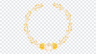 Floral Wreath, Floral, Floral Wreath PNG, Wreath PNG, Gold, Gold Wreath, Gold Floral Wreath PNG, PNG, PNG Images, Transparent PNG Images, png free, png file, Free PNG, png download,
