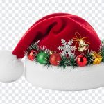 Santa Hat with Christmas Ornaments, Christmas, Christmas Hat PNG, Santa Hat with Christmas, Santa Hat with Christmas Ornaments PNG, Christmas Ornaments PNG, Santa Hat, PNG, PNG Images, Transparent PNG Images, png free, png file, Free PNG, png download,