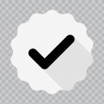 White Tick, White, White Tick PNG, Tick PNG, Verified Badge, PNG, PNG Images, Transparent PNG Images, png free, png file, Free PNG, png download,