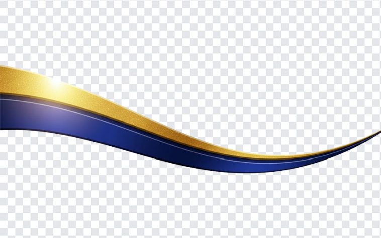 Blue and Gold Wave, Blue and Gold, Blue and Gold Wave PNG, Wave PNG, PNG, PNG Images, Transparent PNG Images, png free, png file, Free PNG, png download,