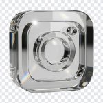 Crystal Glass Instagram Icon, Glass Instagram,s Instagram Icon PNG, Crystal Glass Instagram, Crystal Glass Instagram Icon PNG, Crystal Glass, PNG, PNG Images, Transparent PNG Images, png free, png file, Free PNG, png download,