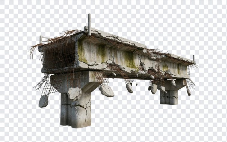 Destroyed Bridge, Destroyed, Destroyed Bridge PNG, Bridge PNG, PNG, PNG Images, Transparent PNG Images, png free, png file, Free PNG, png download,