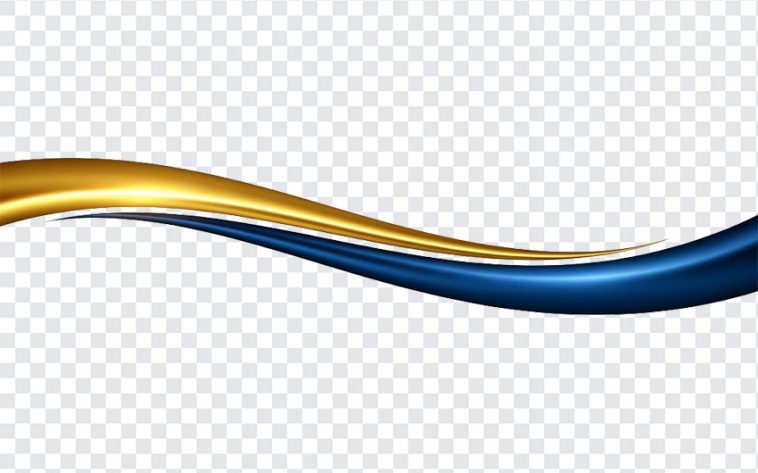 Gold and Blue Wave, Certificate Wave, Gold and Blue, Gold and Blue Wave PNG, Wave PNG, PNG, PNG Images, Transparent PNG Images, png free, png file, Free PNG, png download,