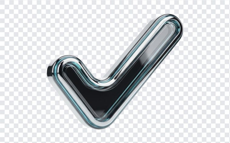 3D Glass Check Mark, Check Mark PNG, 3D Glass Check, 3D Glass Check Mark PNG, 3D Glass, PNG, PNG Images, Transparent PNG Images, png free, png file, Free PNG, png download,
