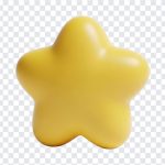 3D Yellow Puffy Star Shape, Star Shape PNG, Puffy Star Shape PNG, 3D Yellow Puffy Star, 3D Star Shape PNG, 3D Star, PNG, PNG Images, Transparent PNG Images, png free, png file, Free PNG, png download,